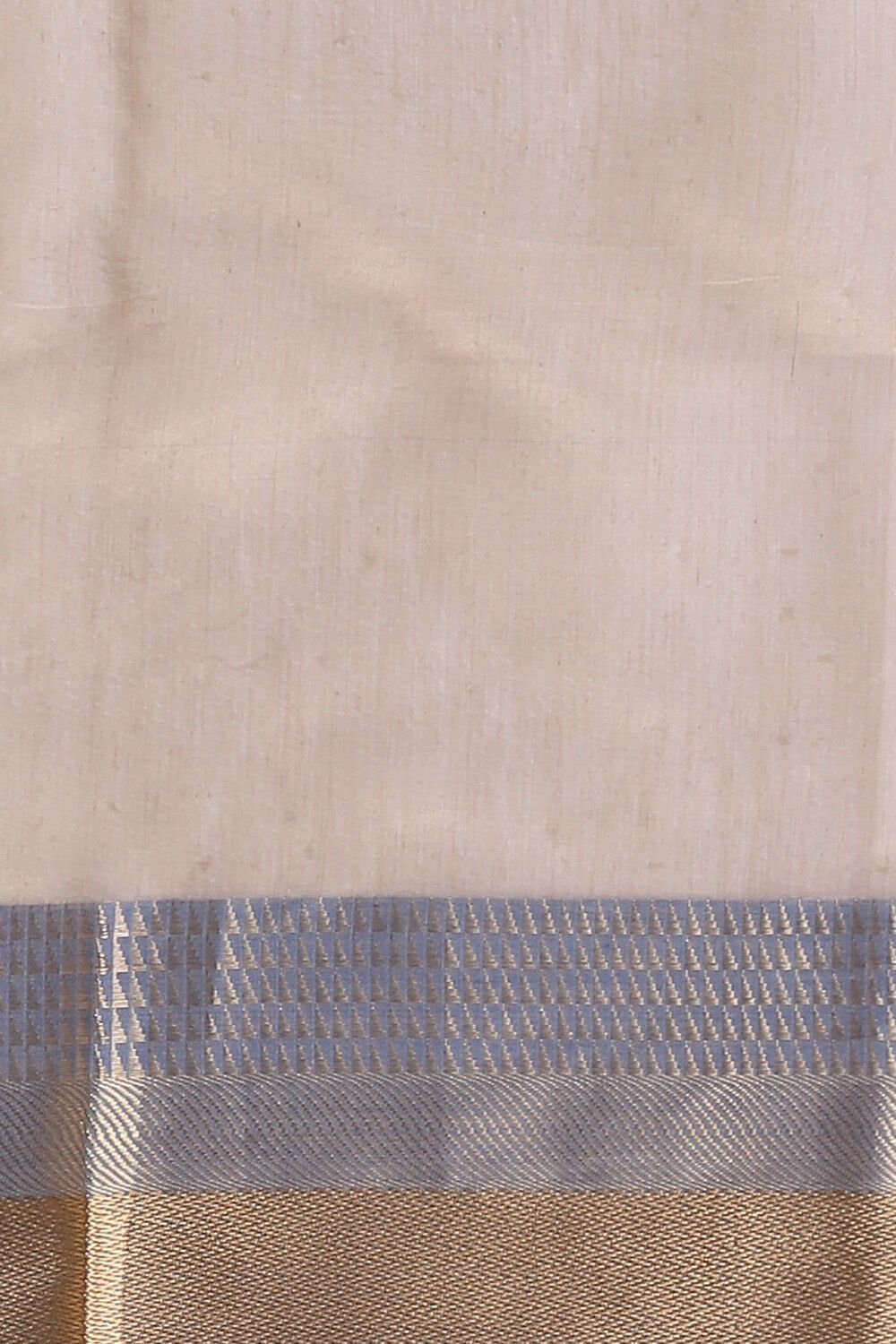Dark Blue Pure Silk Cotton Maheswari Saree image number null