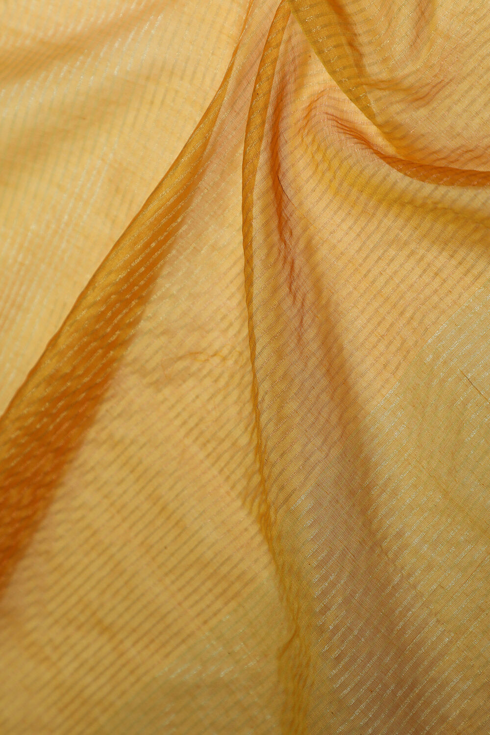 Yellow Woven Pure Silk Cotton Maheshwari Saree image number null