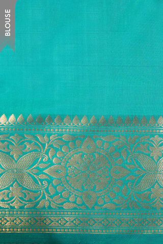 Blue Silk Viscose Cutwork Banaras  Saree thumbnail image number null