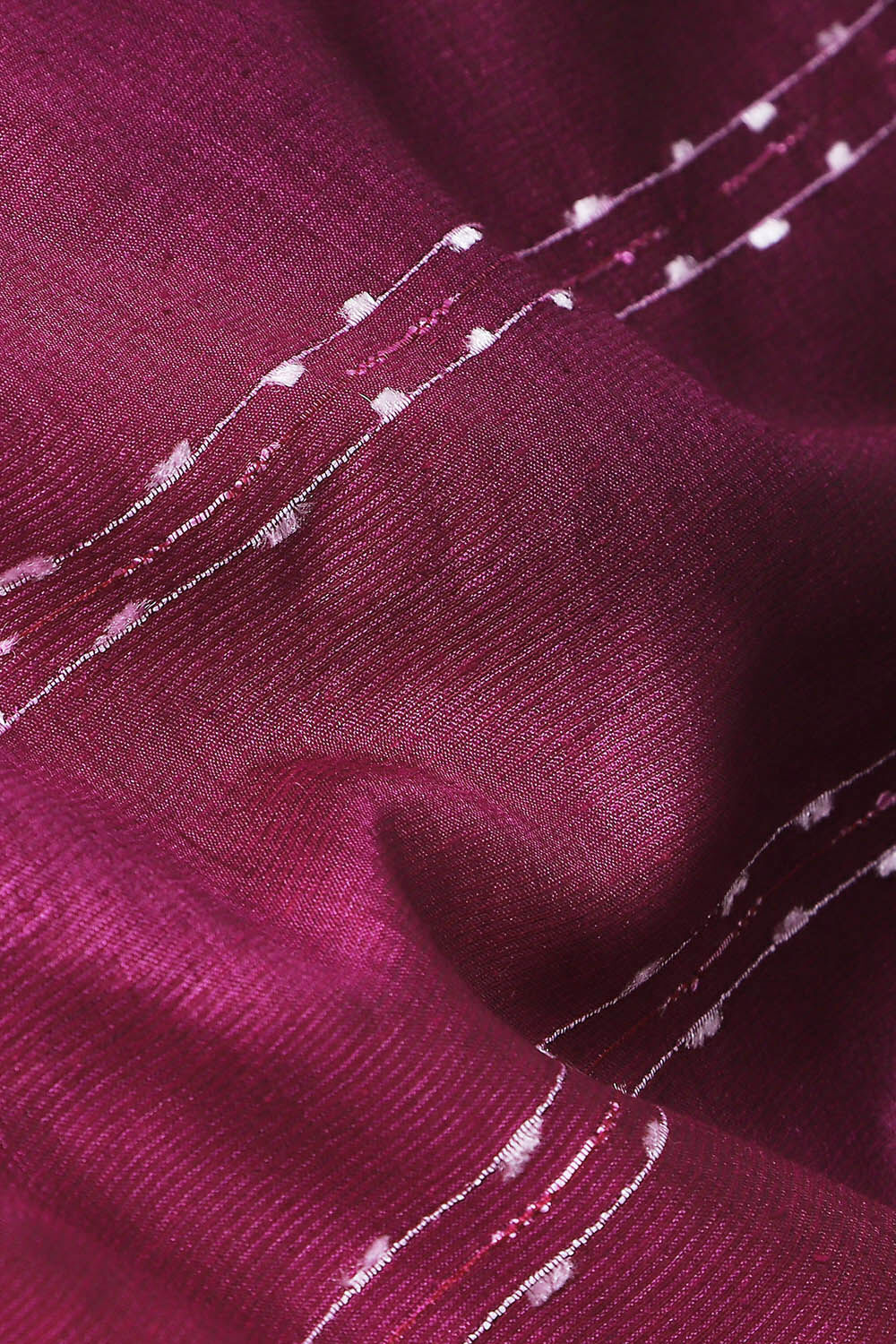 Pink Pure Tussar Silk Tie and Dye Saree image number null