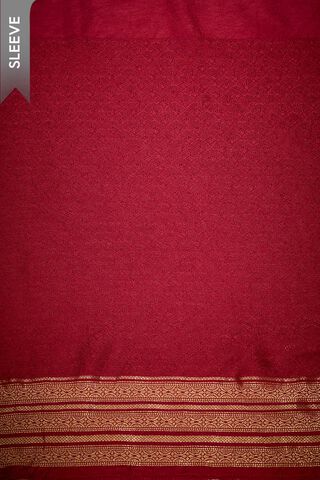 Dark Red Viscose Brocade Unstitched Suit Set thumbnail image number null