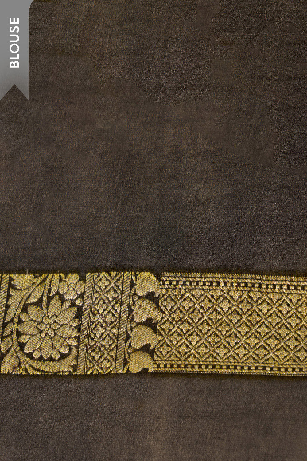 Blue Banaras Pure Silk Georgette Cutwork Saree image number null