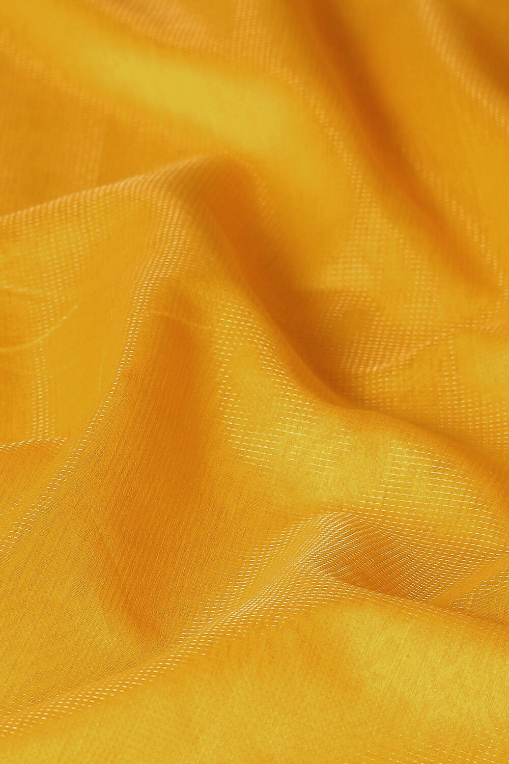 Yellow Pure Silk Cotton Maheswari Saree image number null