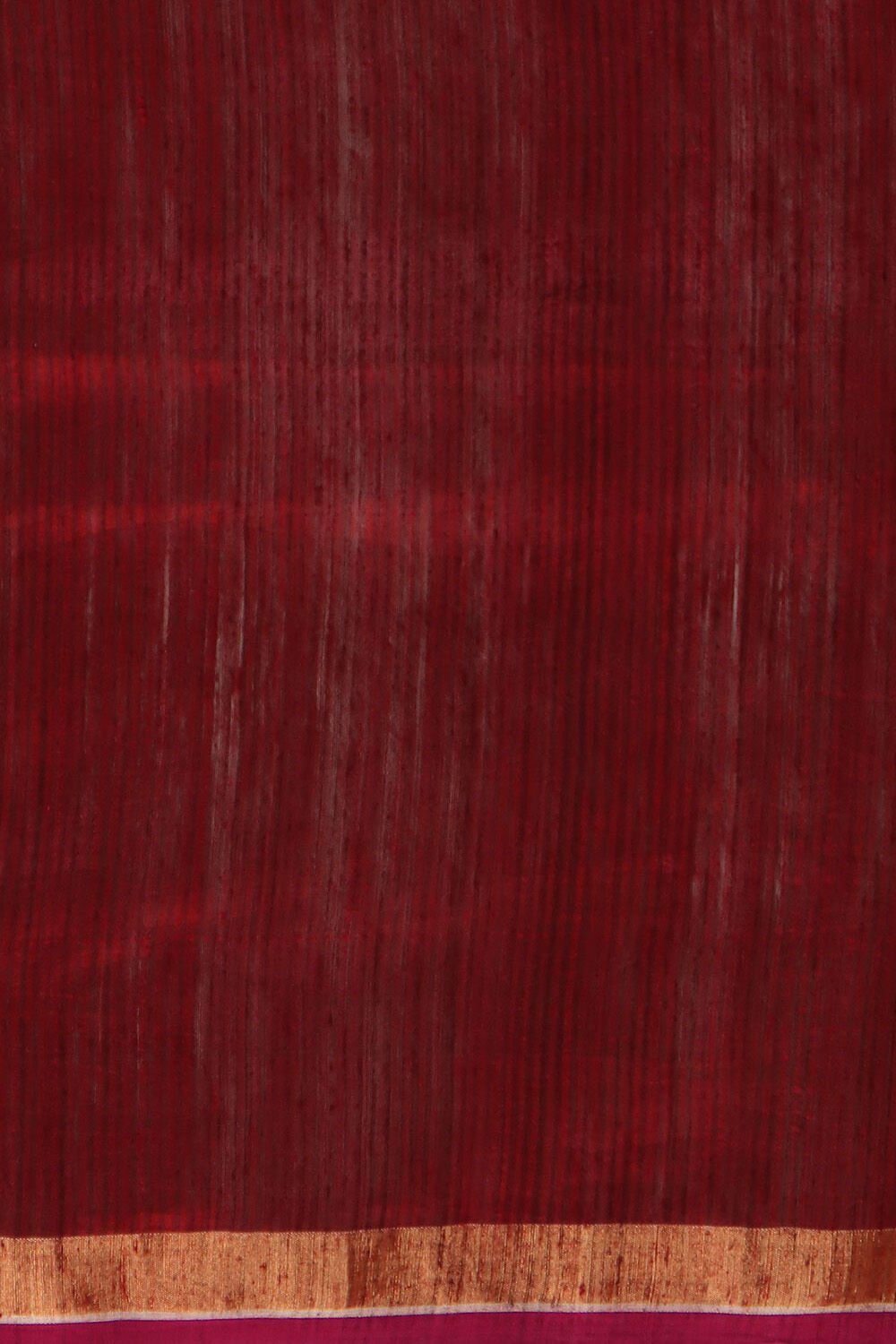 Dark Red Pure Pure Silk Vanya Bengal Saree image number null
