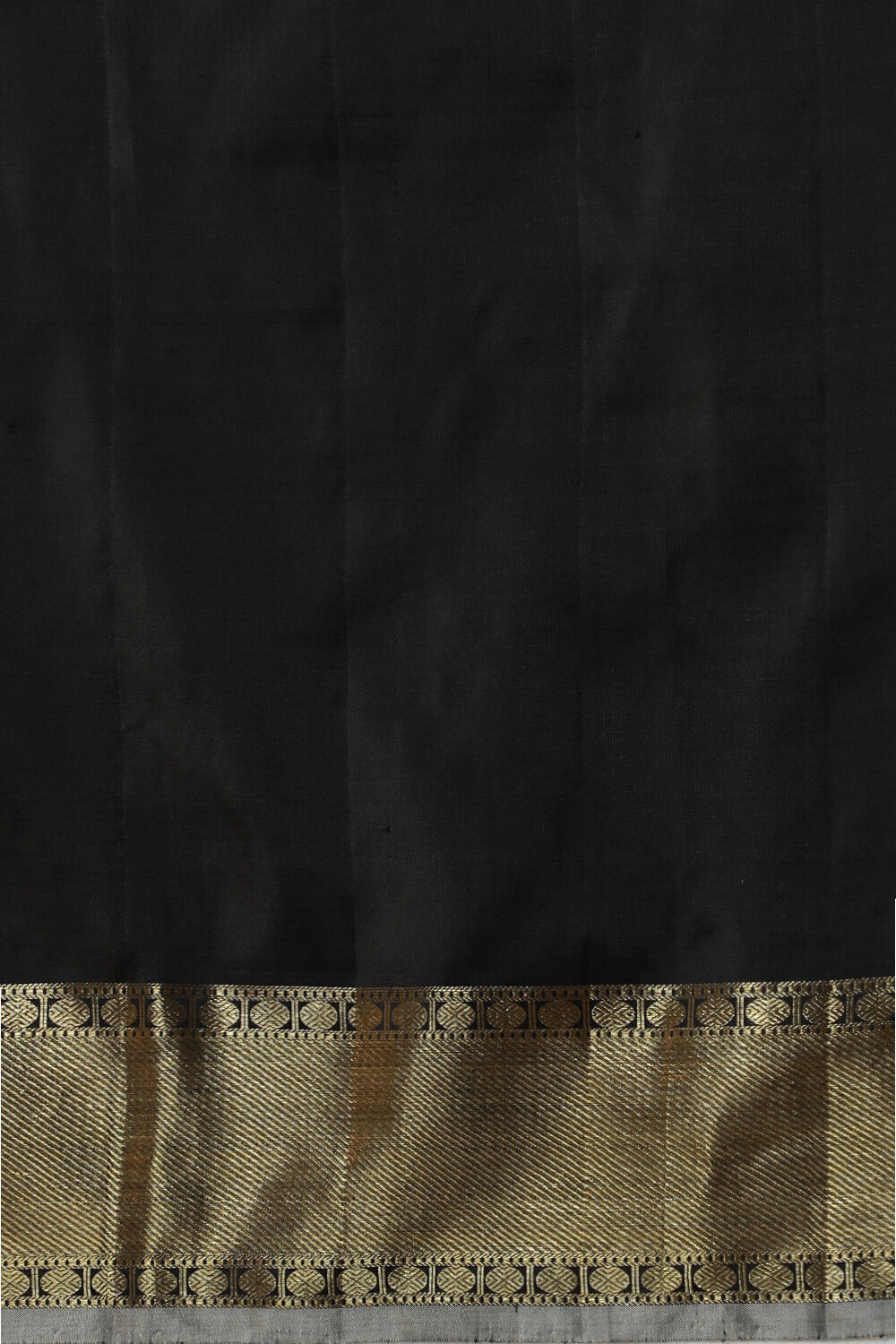 Black Pure Silk Woven Kanjivaram Saree image number null