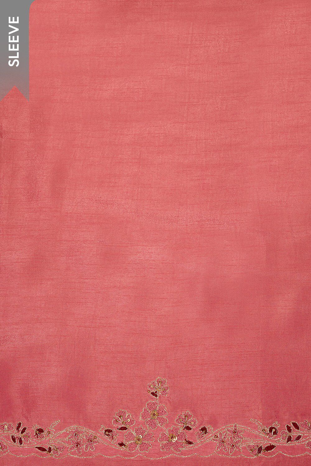 Pink Pure Viscose Embroidered Unstitched Suit Set image number null