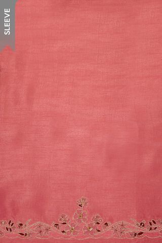 Pink Pure Viscose Embroidered Unstitched Suit Set thumbnail image number null