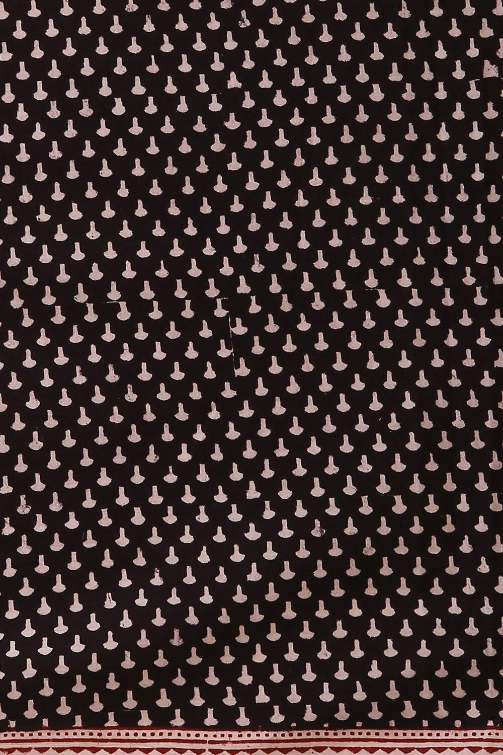 Black Pure Cotton Bagh Printed Saree image number null