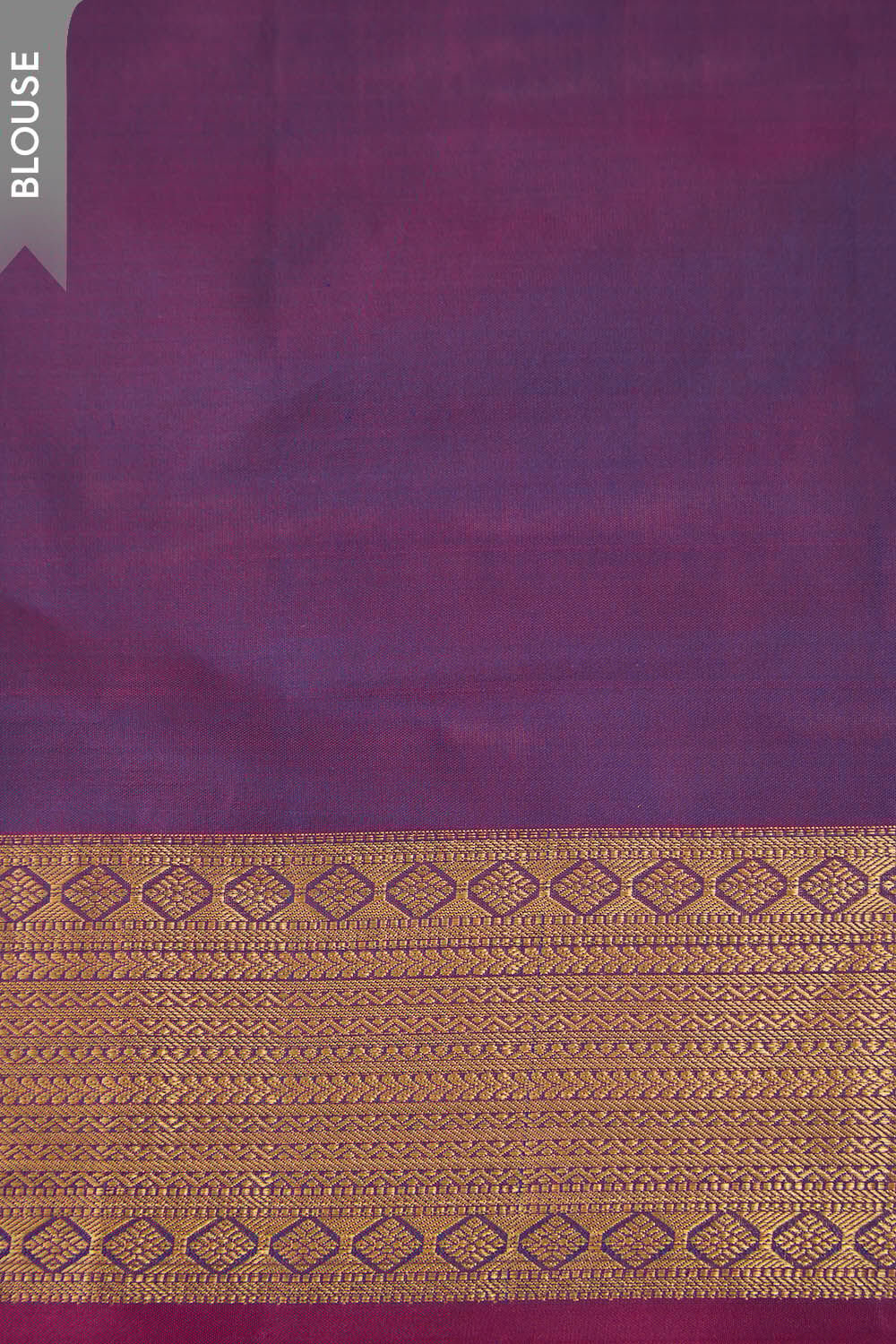 Blue Woven Silk Viscose Saree image number null