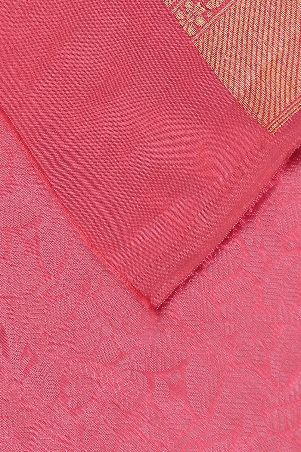 Dark Pink Pure Silk Banarasi Brocade Saree image number null