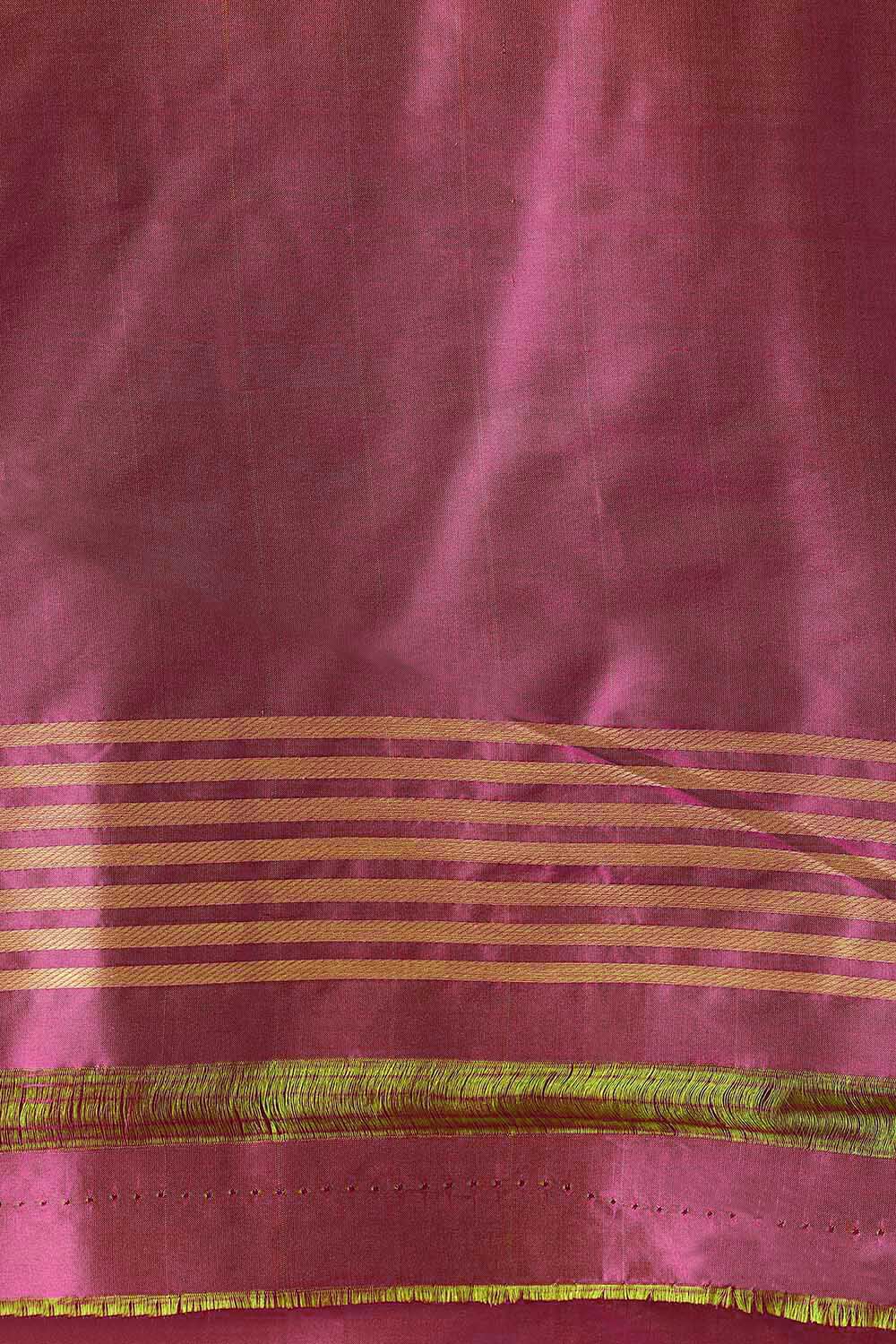 Pink Pure Silk Banarasi Brocade Saree image number null
