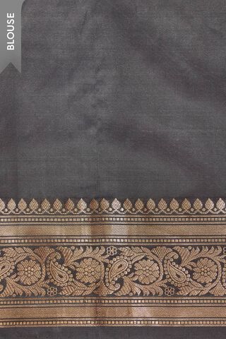 Dark Red Silk Viscose Cutwork Banaras Inspired Design Saree thumbnail image number null