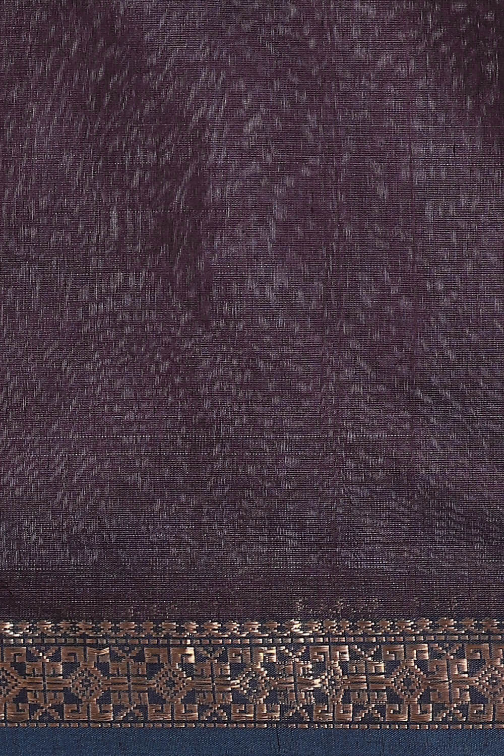 Dark Purple Pure Silk Cotton Maheswari Saree image number null