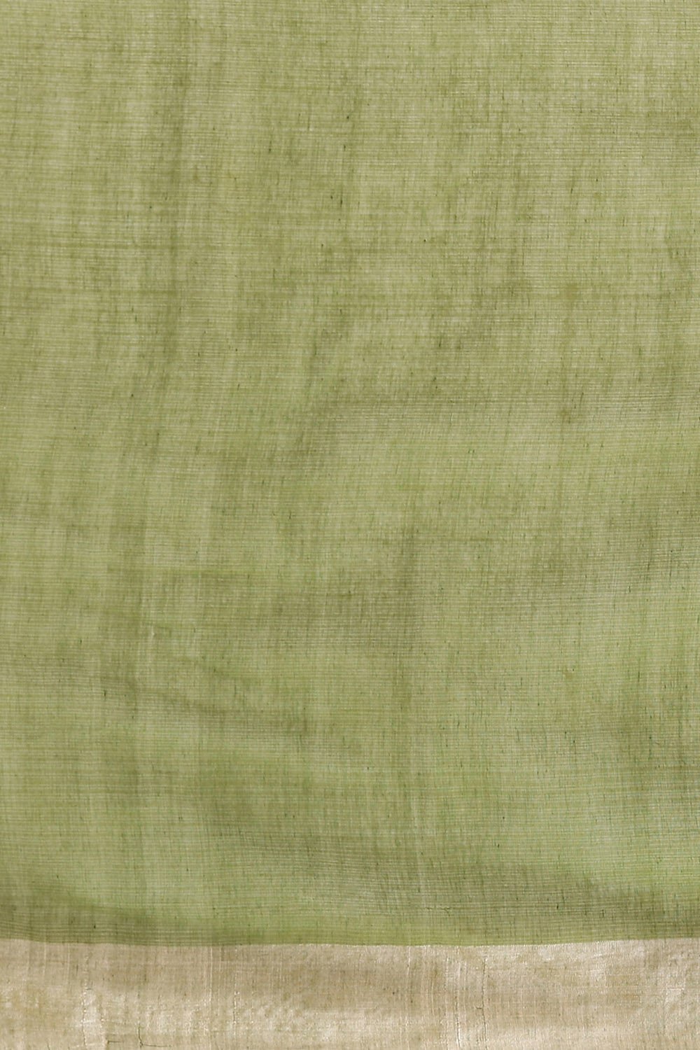 Green Pure Cotton Bengal Saree image number null
