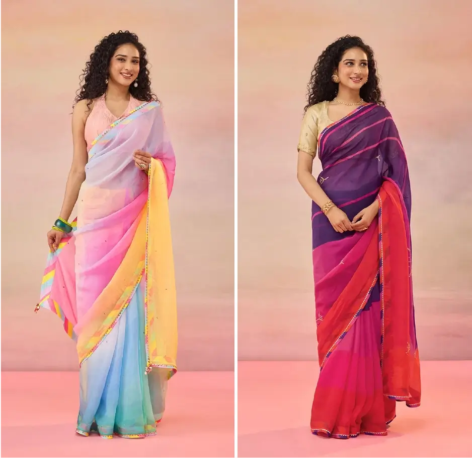 Organza Sarees