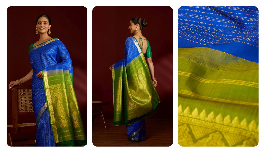 Silk Woven Kanjivaram Saree