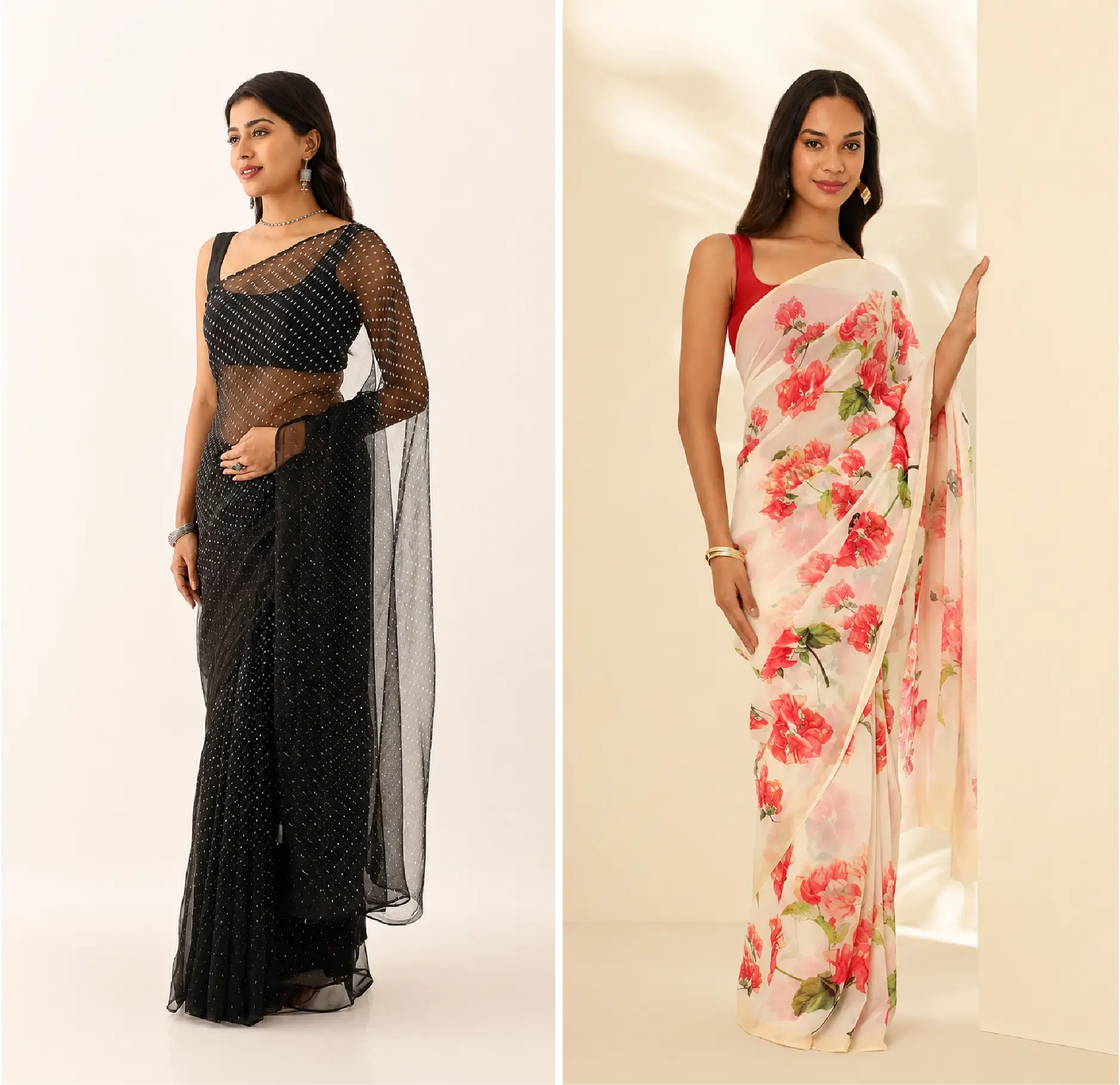 Chiffon and Georgette Sarees