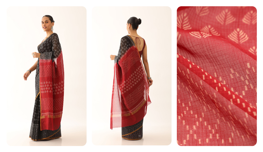 Styling Kota Doria Sarees 