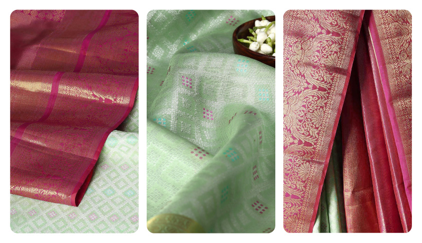 Bridal saree from Taneira wedding collection