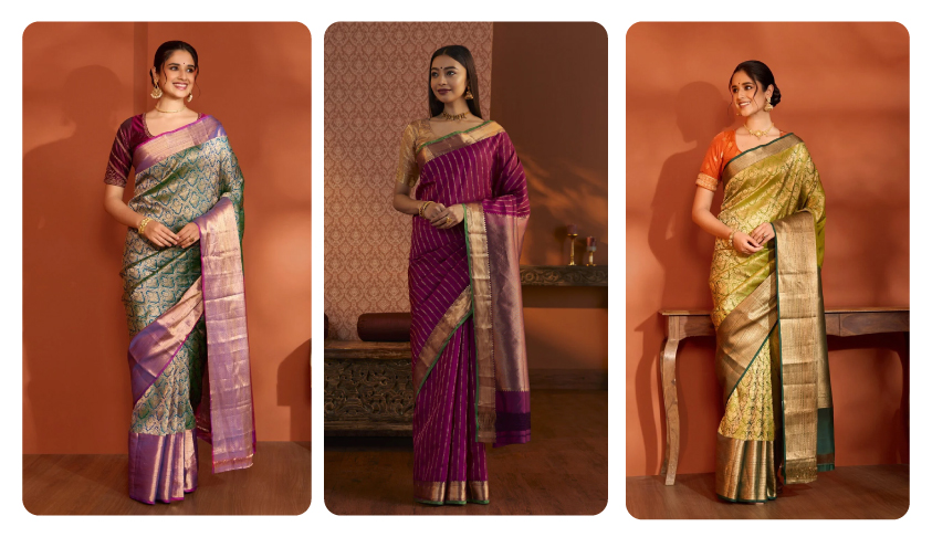 Jewel Tone Saree Colour Ideas for Evening Weddings