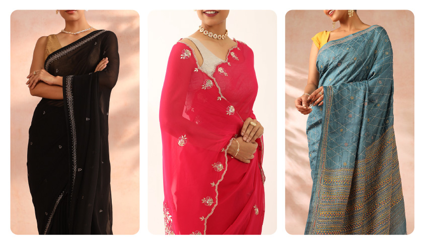 Embroidered Sarees