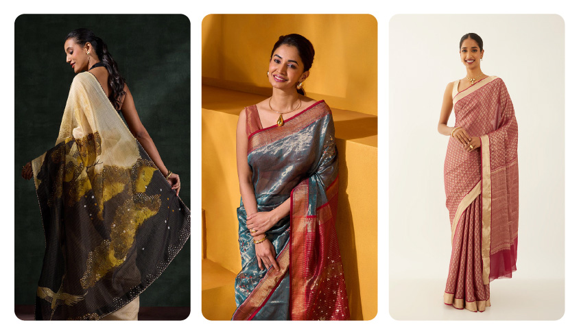 Party Wear Sarees from Taneira