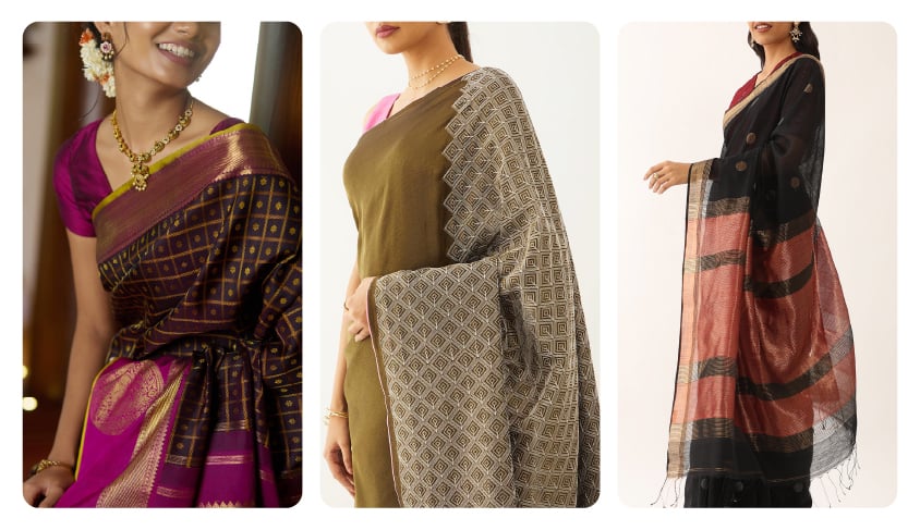 Sarees for Makar Sankranti