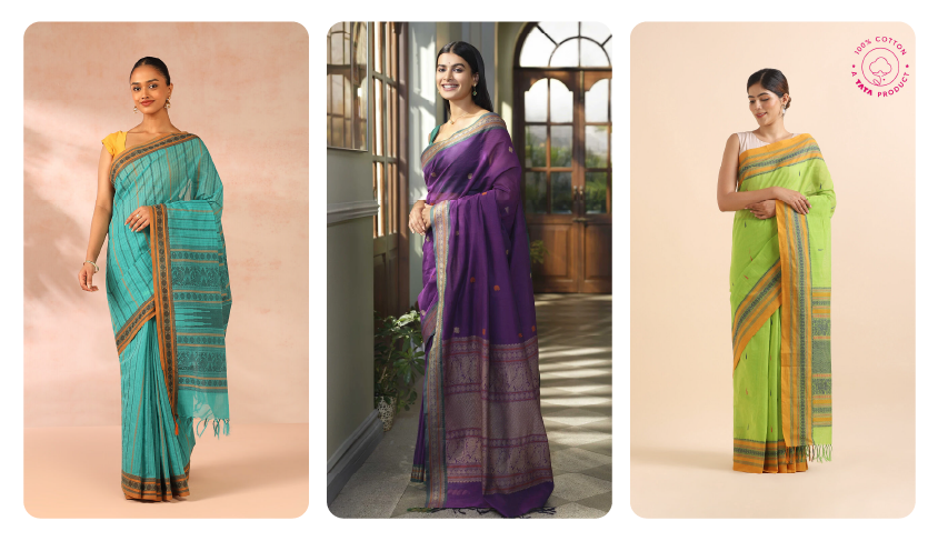 Cotton Sarees: Where Simplicity Meets Grace 