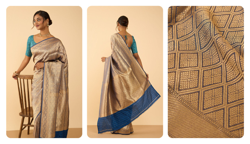 Tissue Banarasi Saree