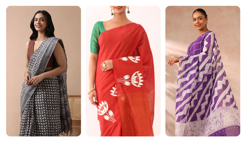 cottons with abstract pattern 