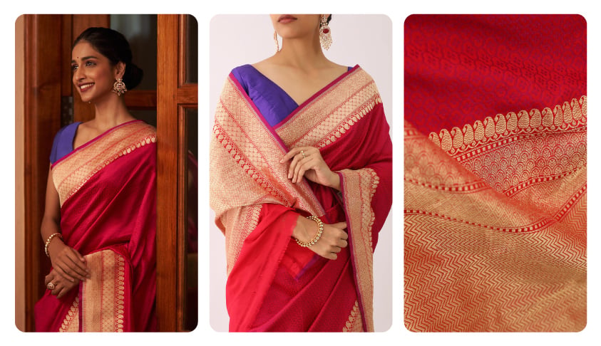 Top 10 Banarasi Sarees: Timeless Elegance for Every Occasion | Taneira