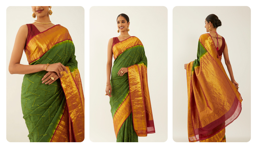Bandhani Sarees: A Journey Through Global Tie-Dye Traditions | Taneira