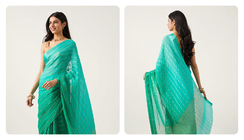 Discover the Timeless Beauty of Chiffon Sarees from Taneira