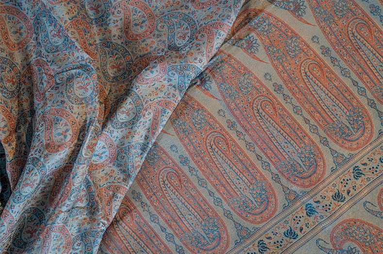 Beige Paisley Sarees By Taneira