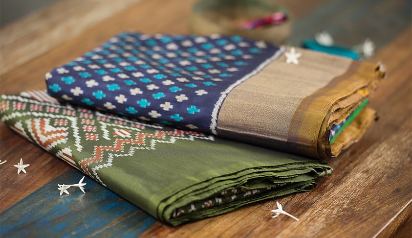 Blue South Indian Cotton Sarees By Taneira