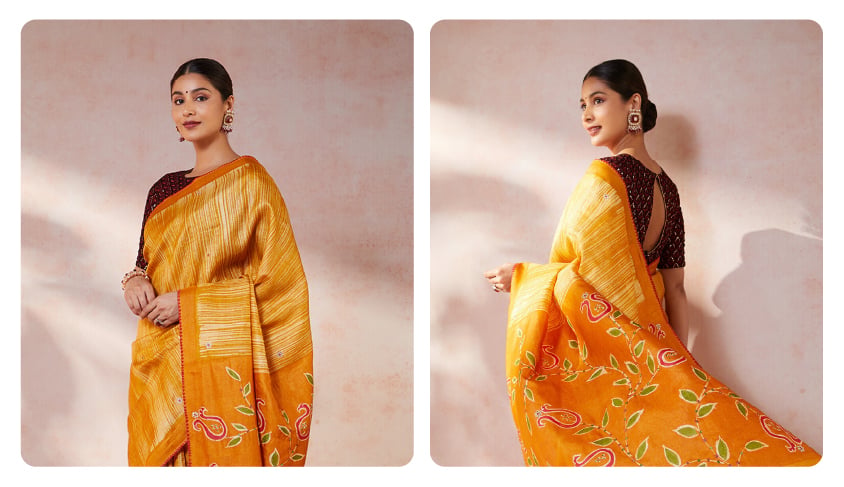 Beauty of Batik Sarees