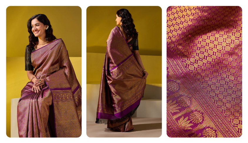 Stunning Wedding Sarees for Brides: Bridal Collection at Taneira