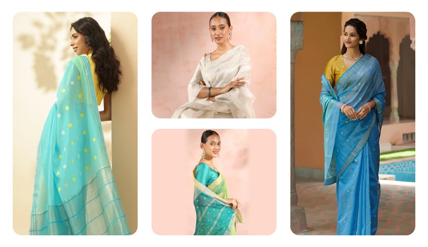 Chanderi Sarees By Taneira
