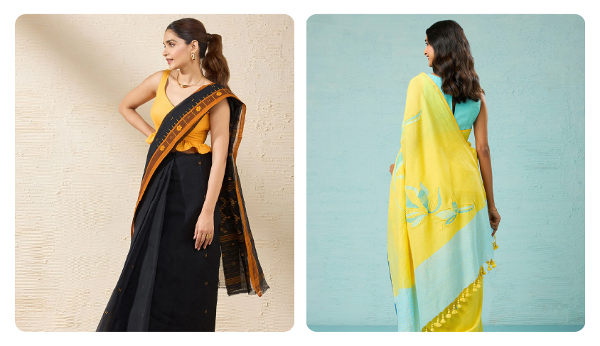 Cotton Sarees for Working Women By Taneira