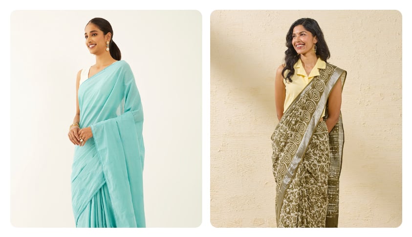 Tips to Choose the Best Cotton Saree - Taneira 