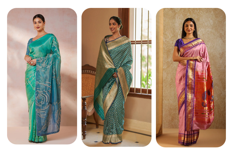 Fabrics That Shine at Mehendi