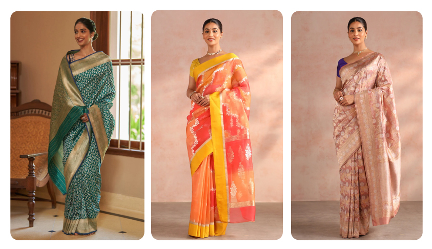 Fabrics That Shine at Mehendi