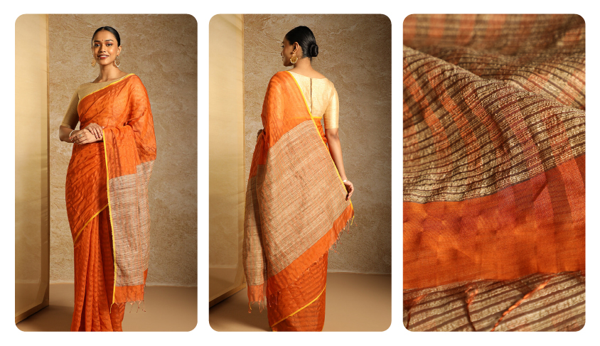 Celebrate the Season of Lights with Stunning Festive Sarees