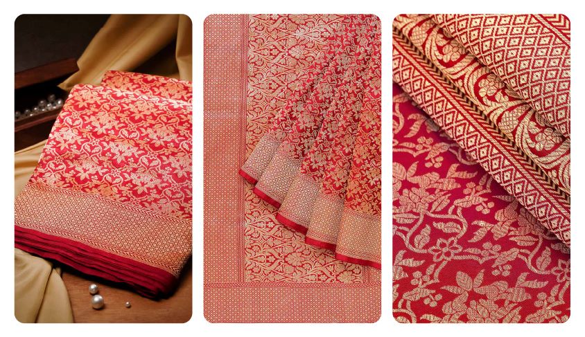 Banarasi Sarees: The Timeless Craft of Bridal Elegance & Golden Threads