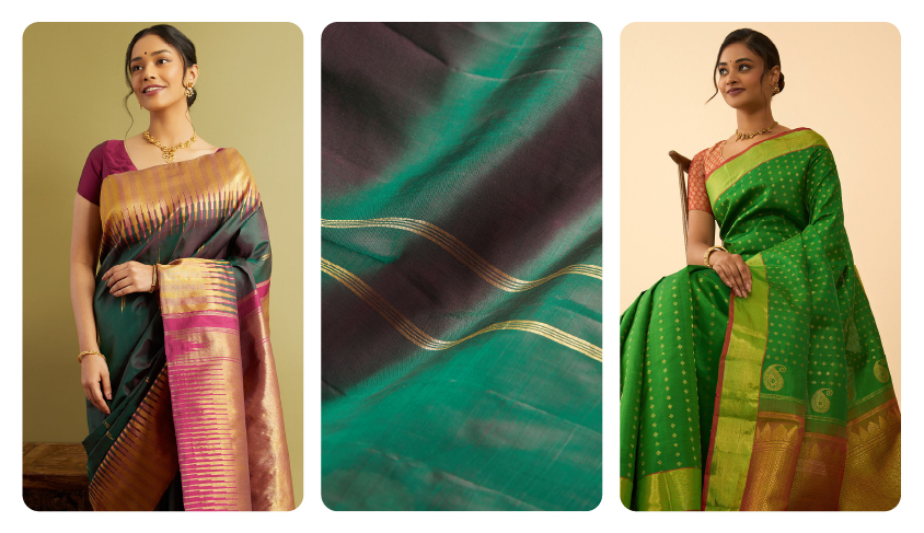 Green Saree Styling Guide By Taneira