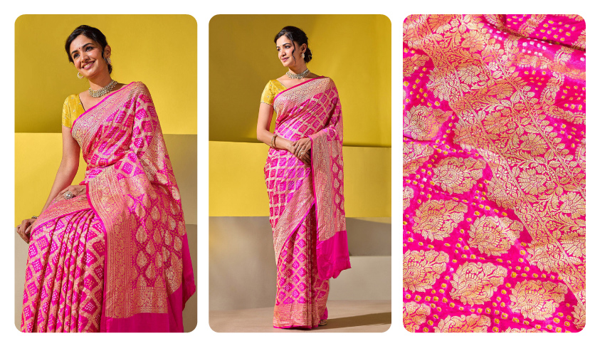 Styling Bandhani Sarees for Festivals: Expert Tips & Ideas | Taneira