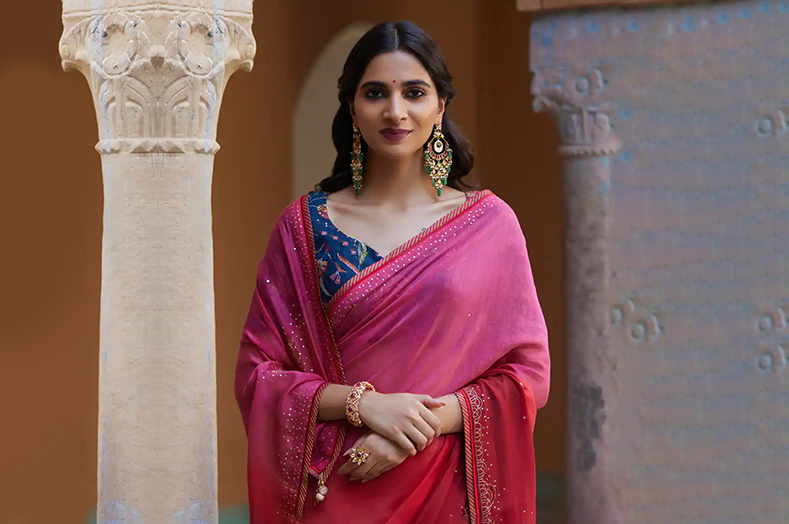 Taneira Sarees for Diwali
