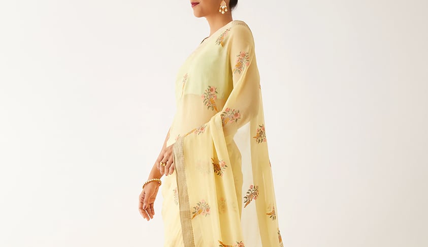 Modern Saree Look By Taneira