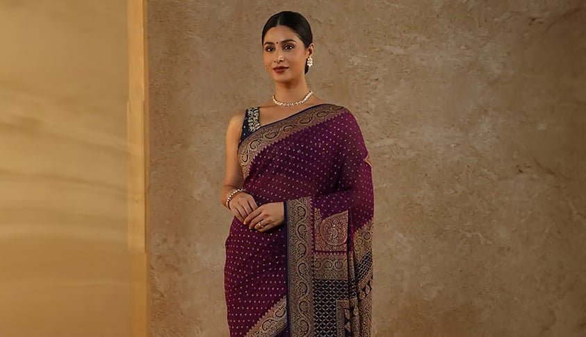 Modern Saree Look By Taneira