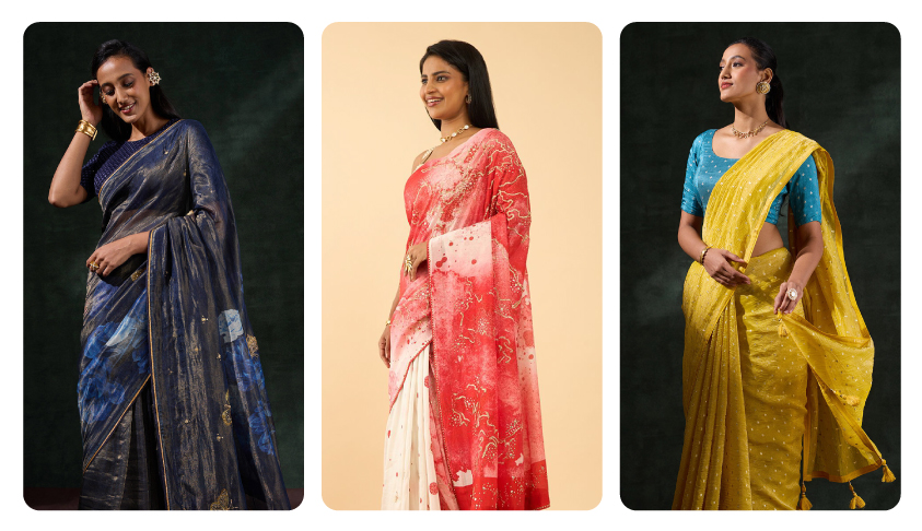 Choose the Perfect Saree for Diwali